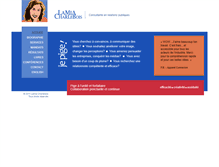 Tablet Screenshot of lamiacharlebois.com